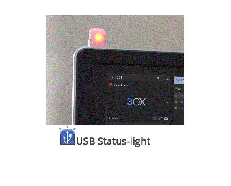 USB-Statuslight 3CX busylight
